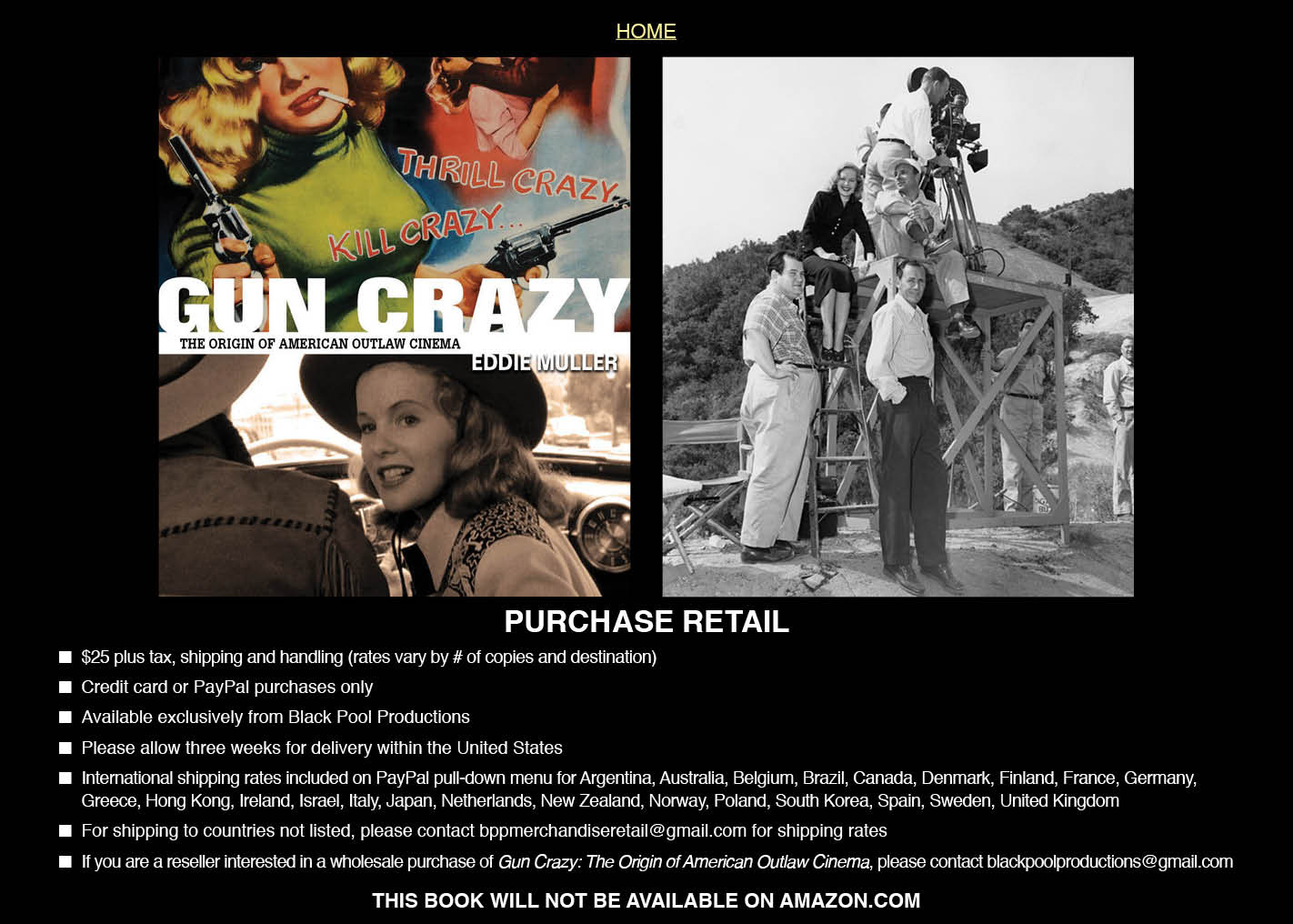 Gun Crazy: The Origin of American Outlaw Cinema